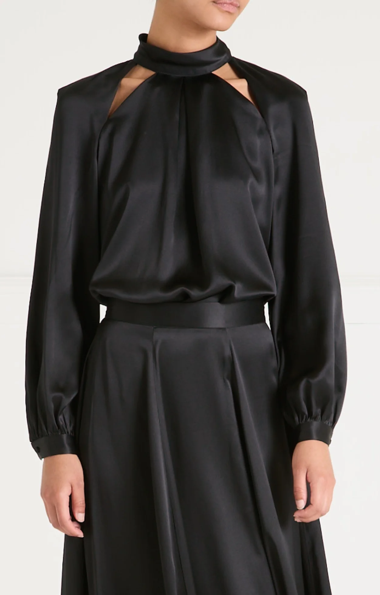 Amerie Blouse - Black - Image 2