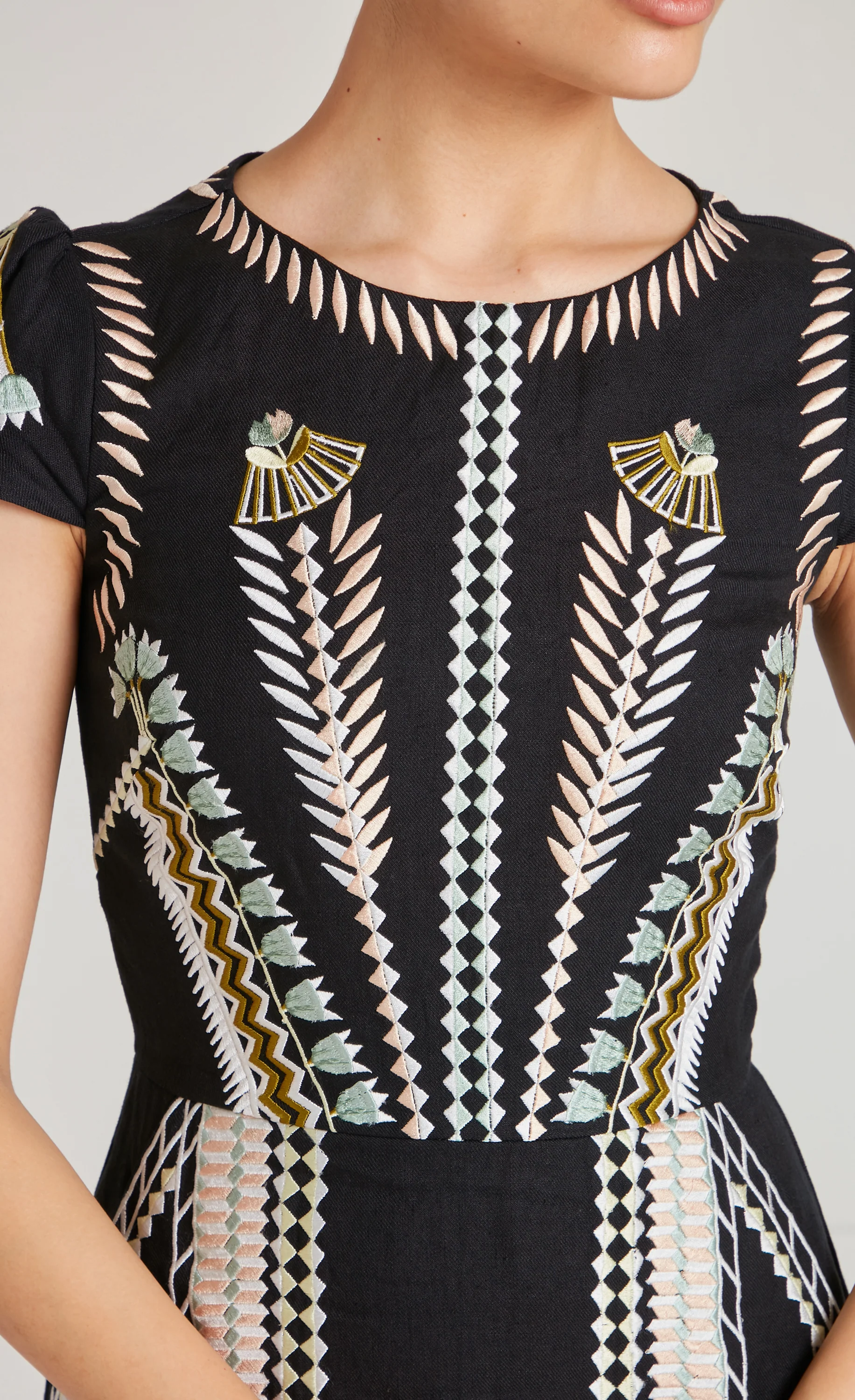 Avalon Dress - Black - Image 7