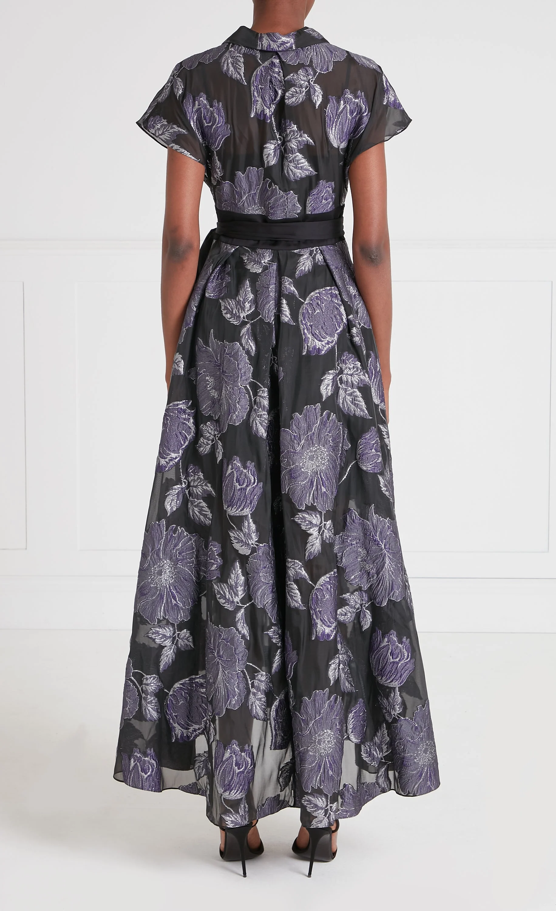 Bridget Gown - Black & Silver - Image 4
