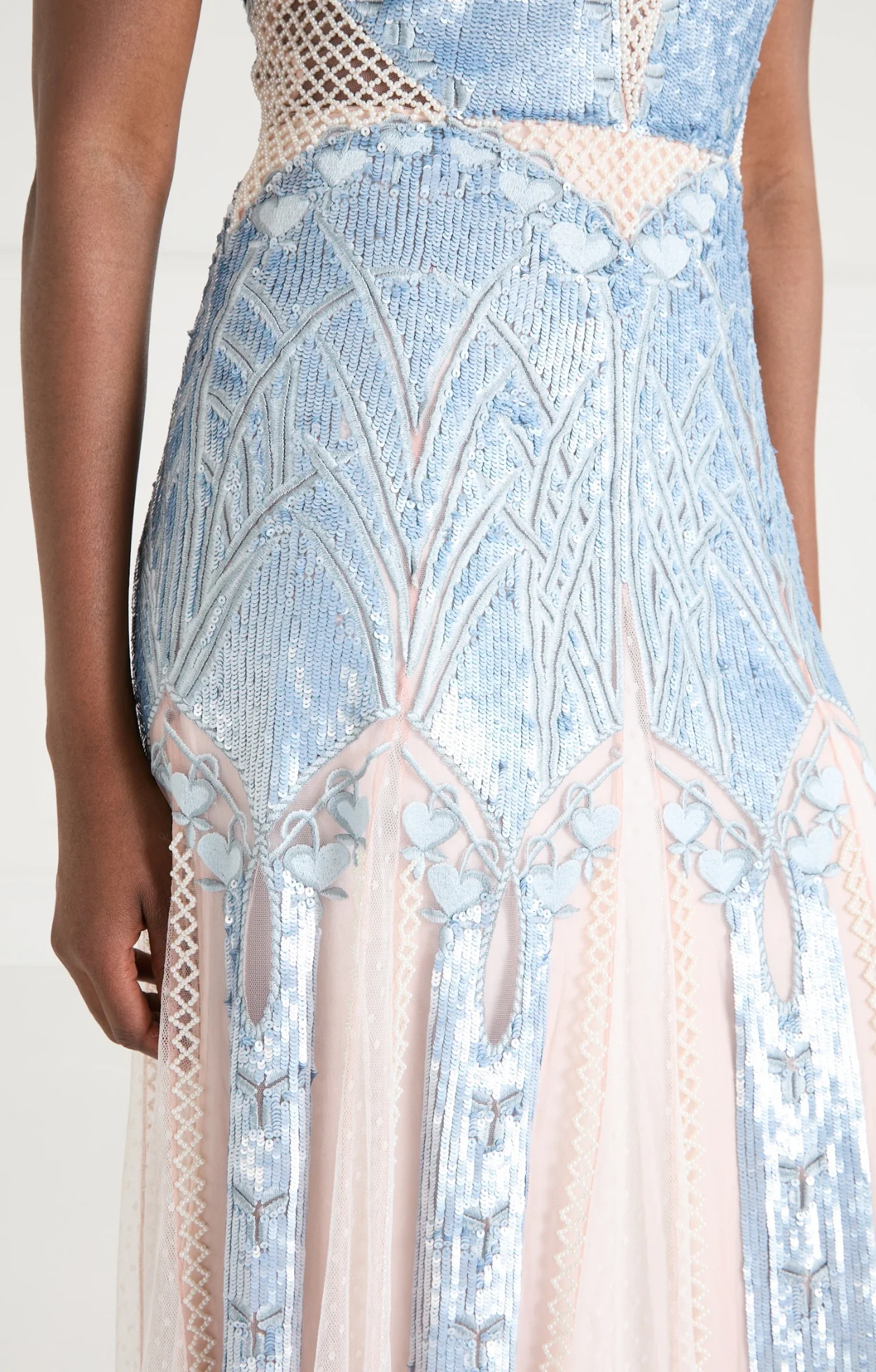 Cabira Gown - Powder Blue - Image 8