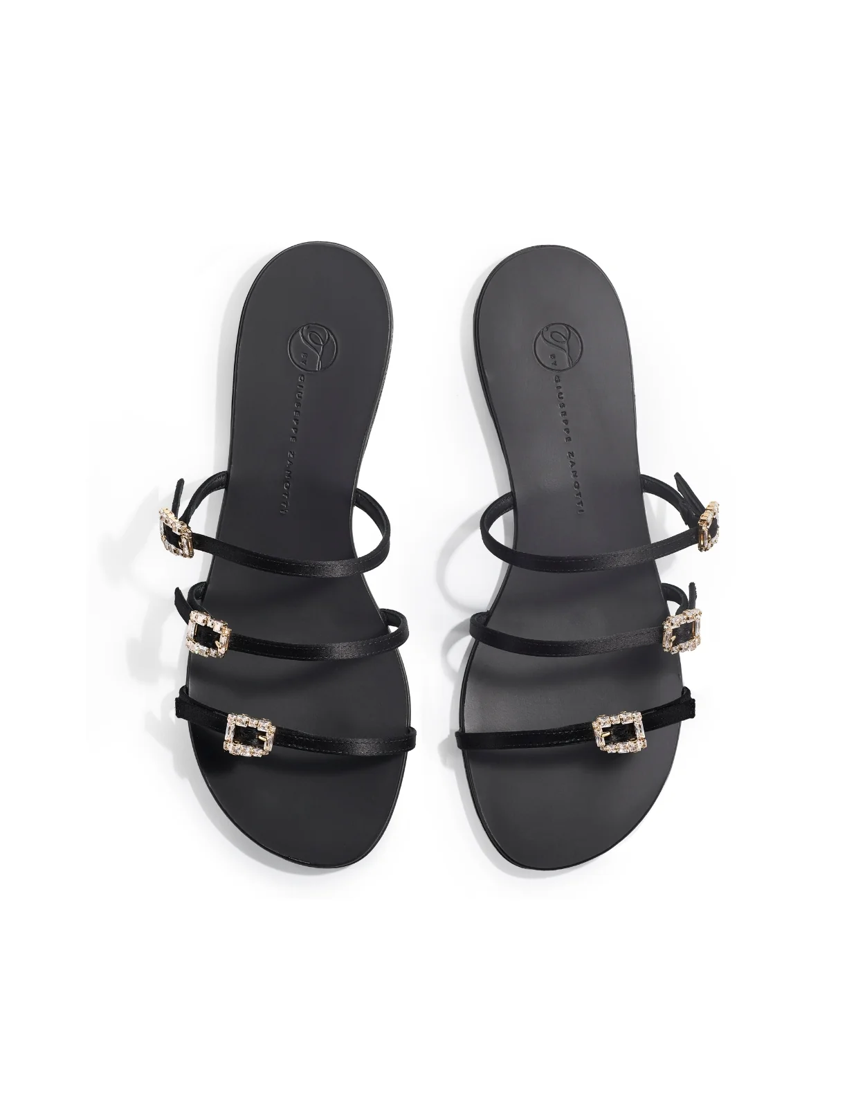 Eclipse Flat Sandals - Black - Image 4