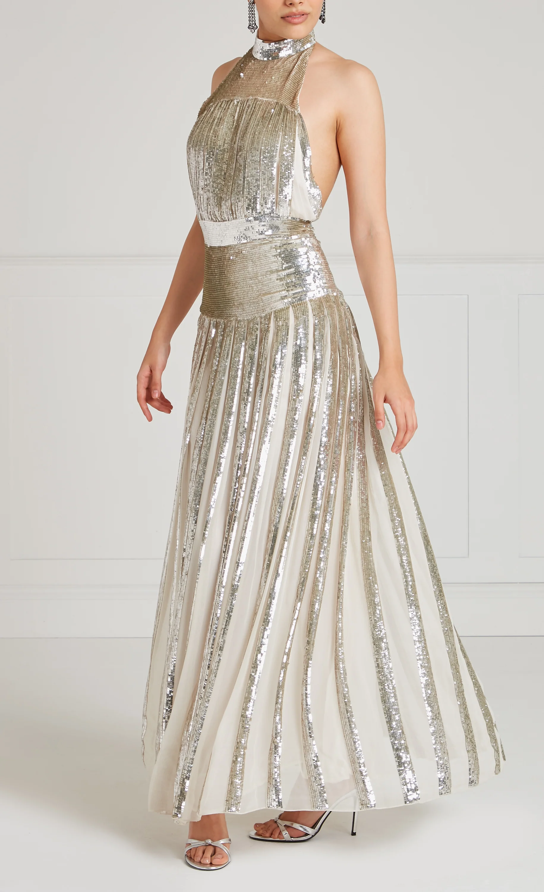 Filigree Dress - Silver - Image 4