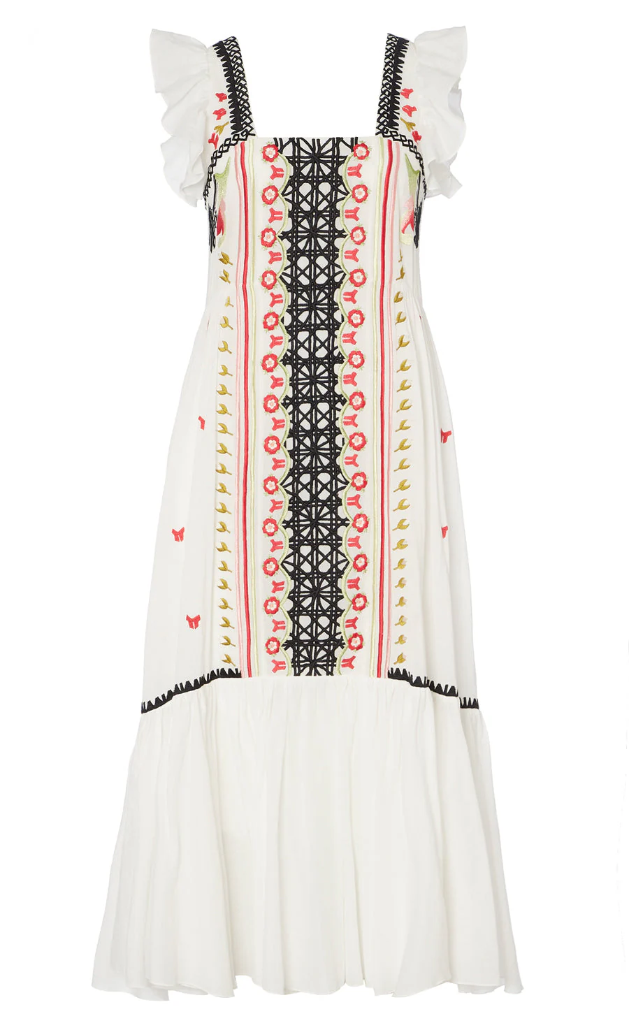 Florentine Dress - White