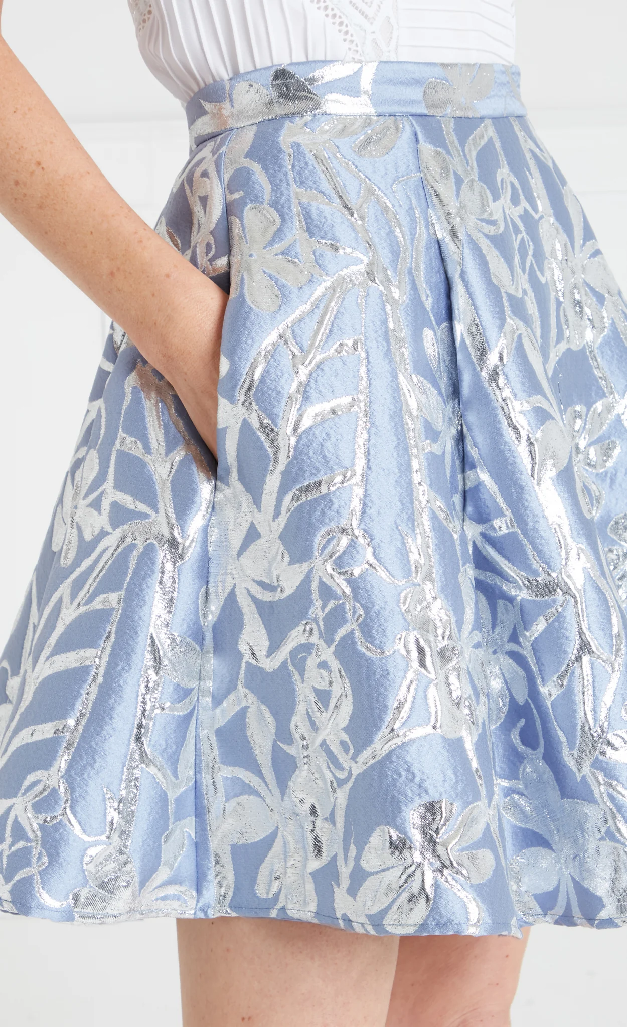 Frankel Skirt - Ice Blue - Image 6