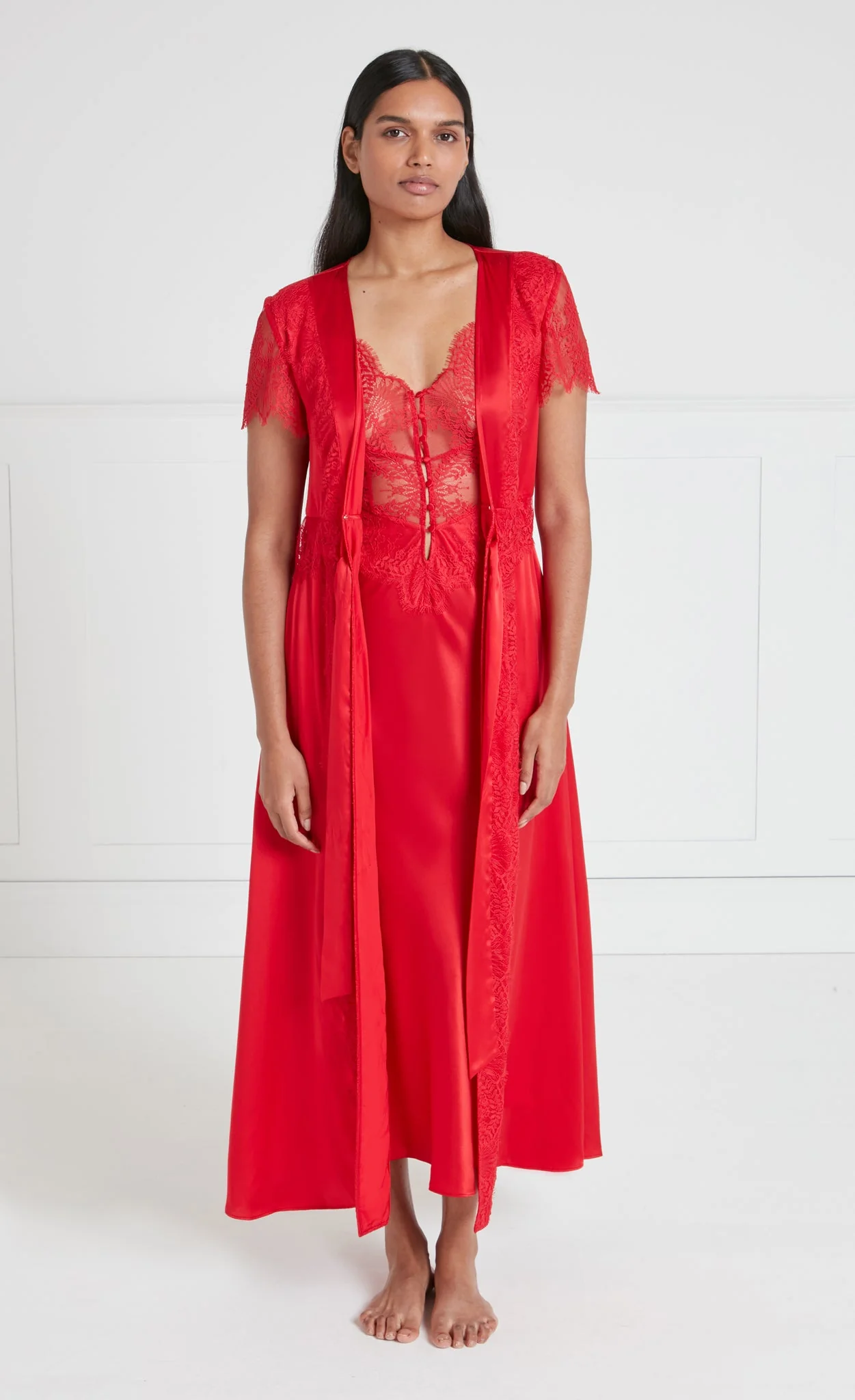 Gaia Robe - Red - Image 4