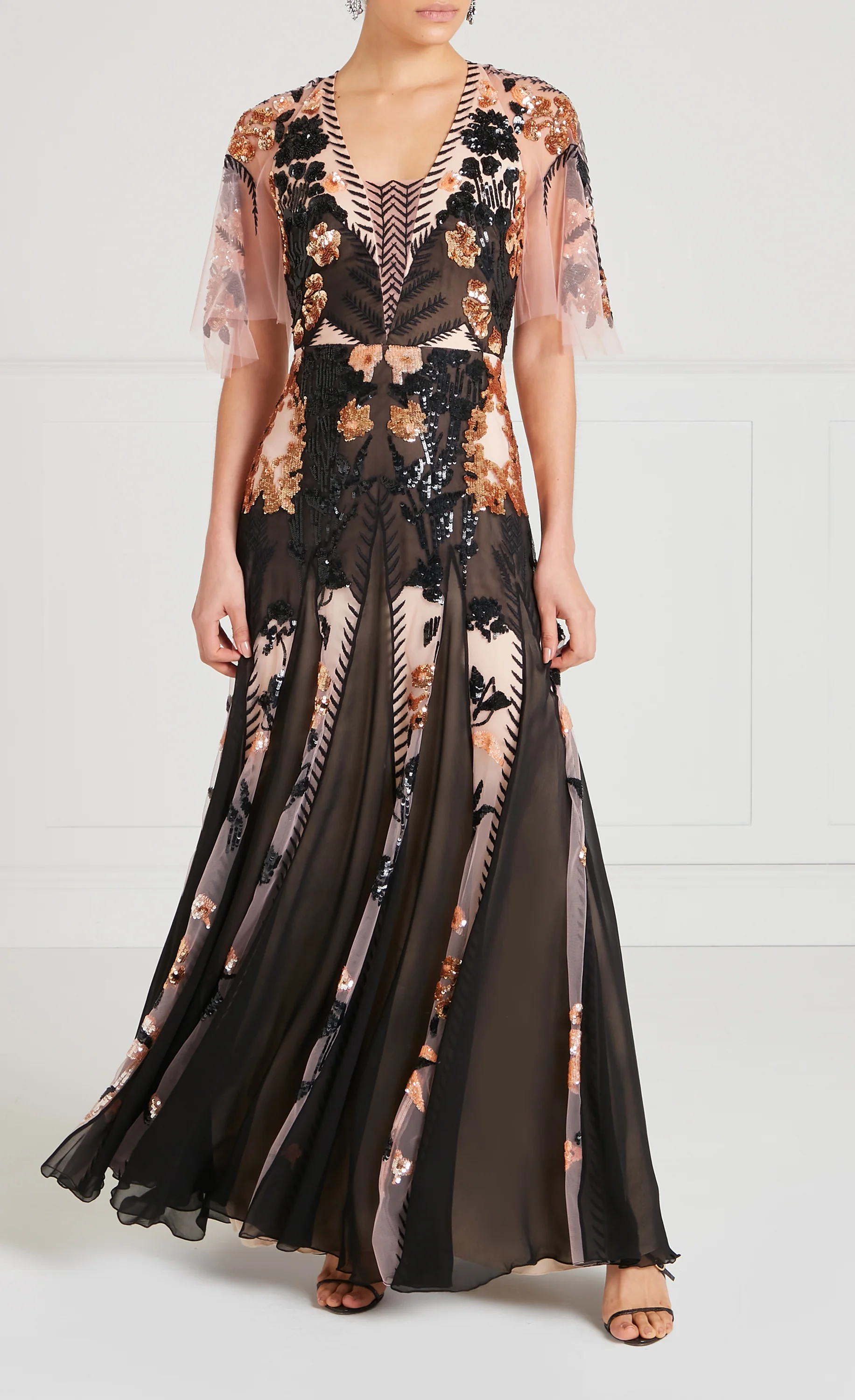 Gilded Gown - Almond - Image 3