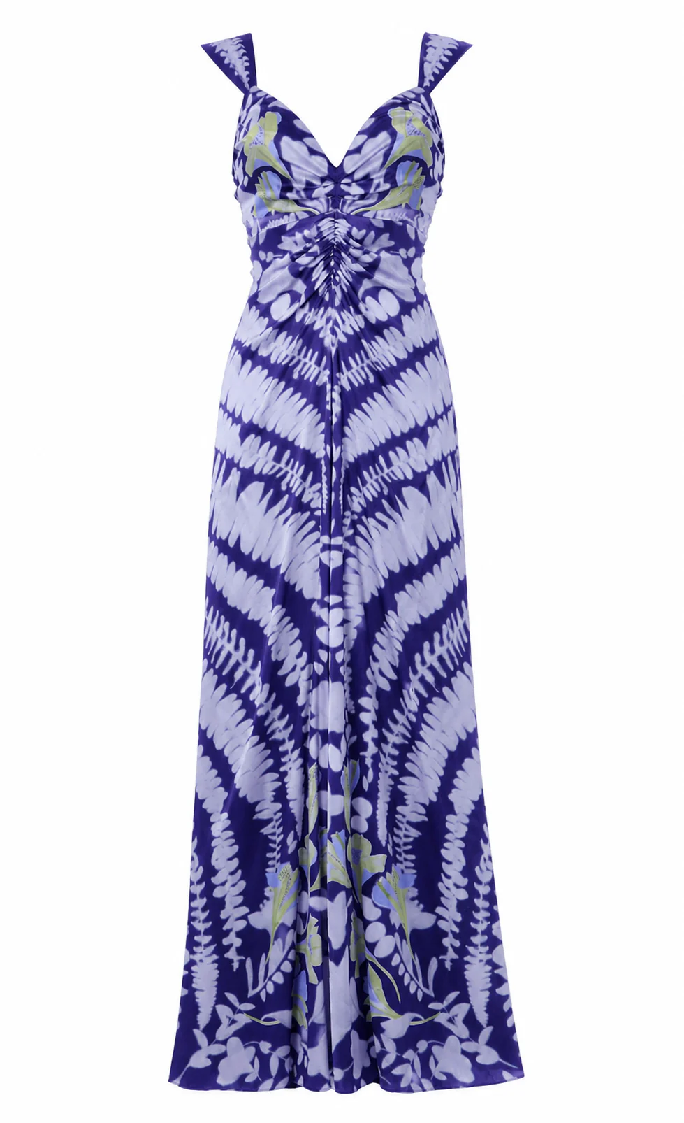 Ivy Strappy Gown - Lavender Blue