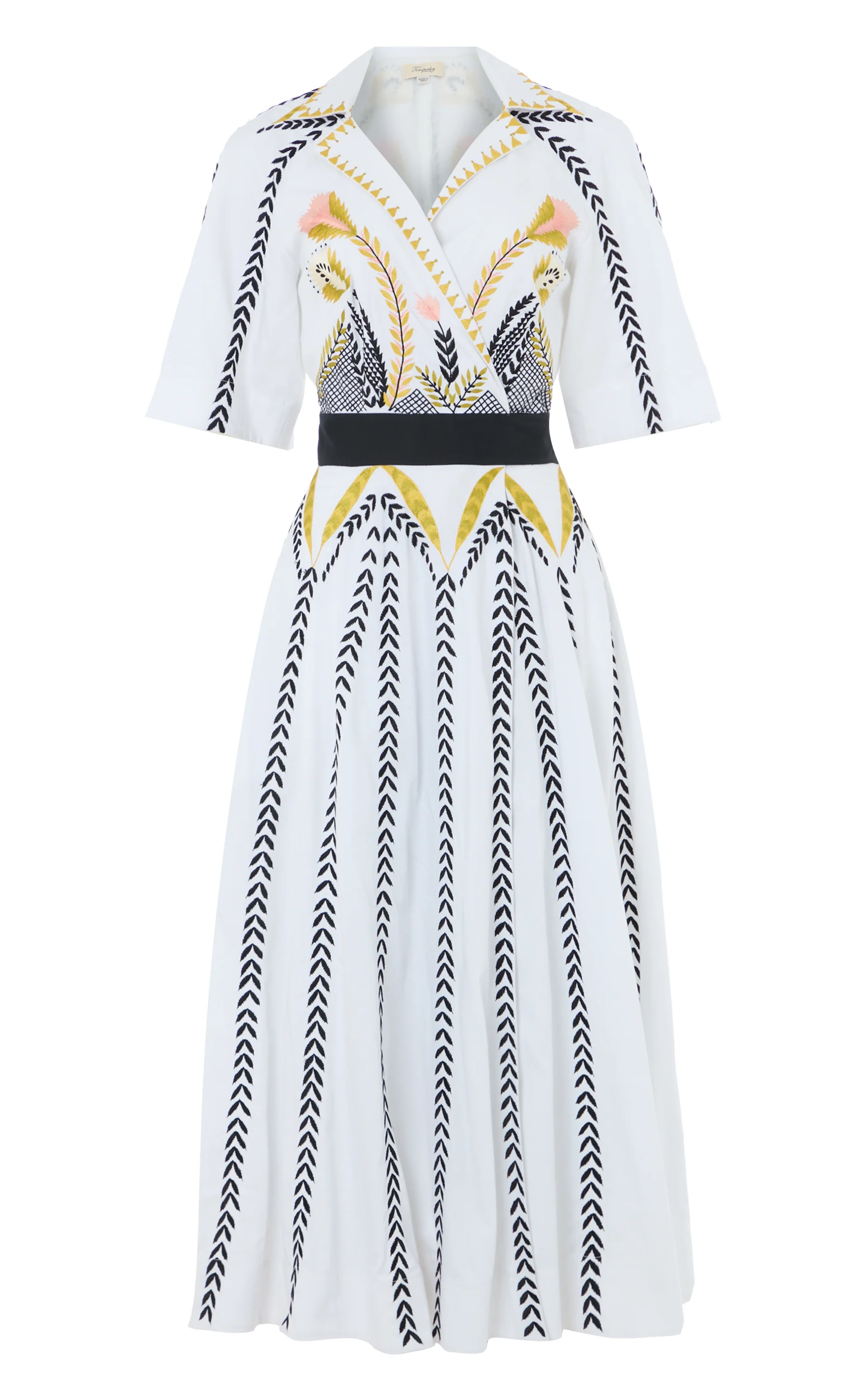 Juniper Wrap Dress - White