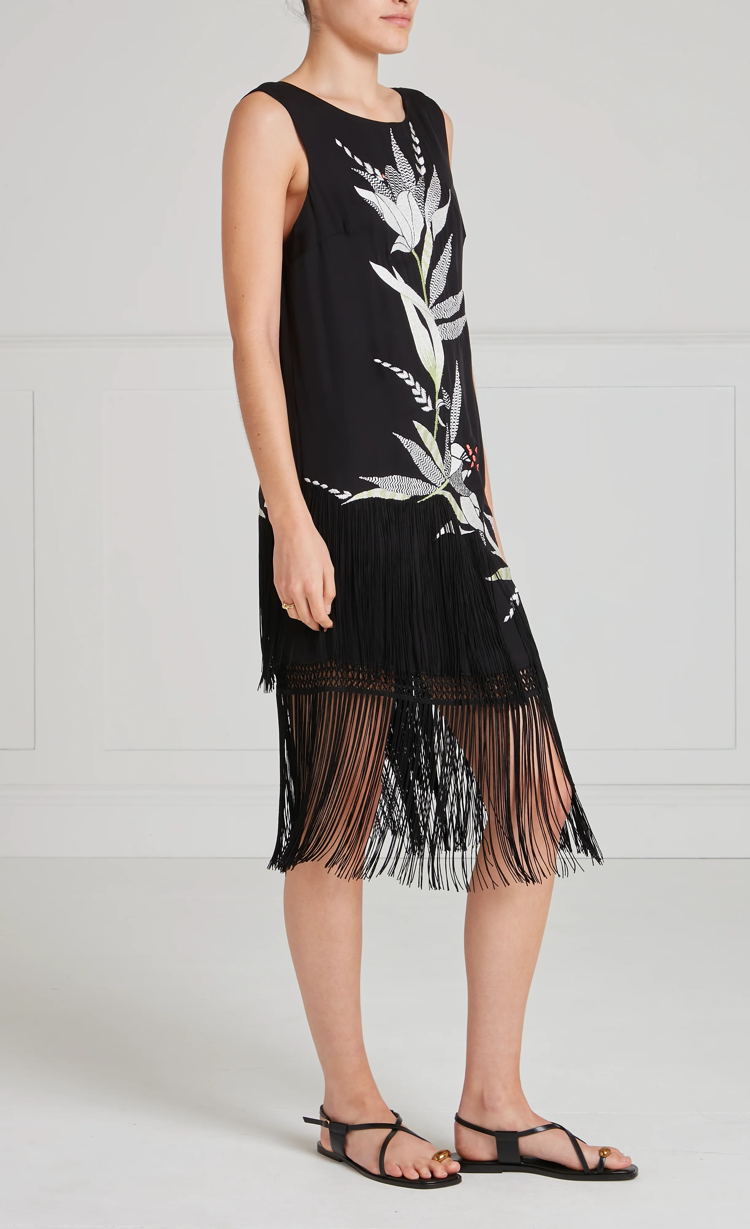 Madeline Mini Dress - Black - Image 3