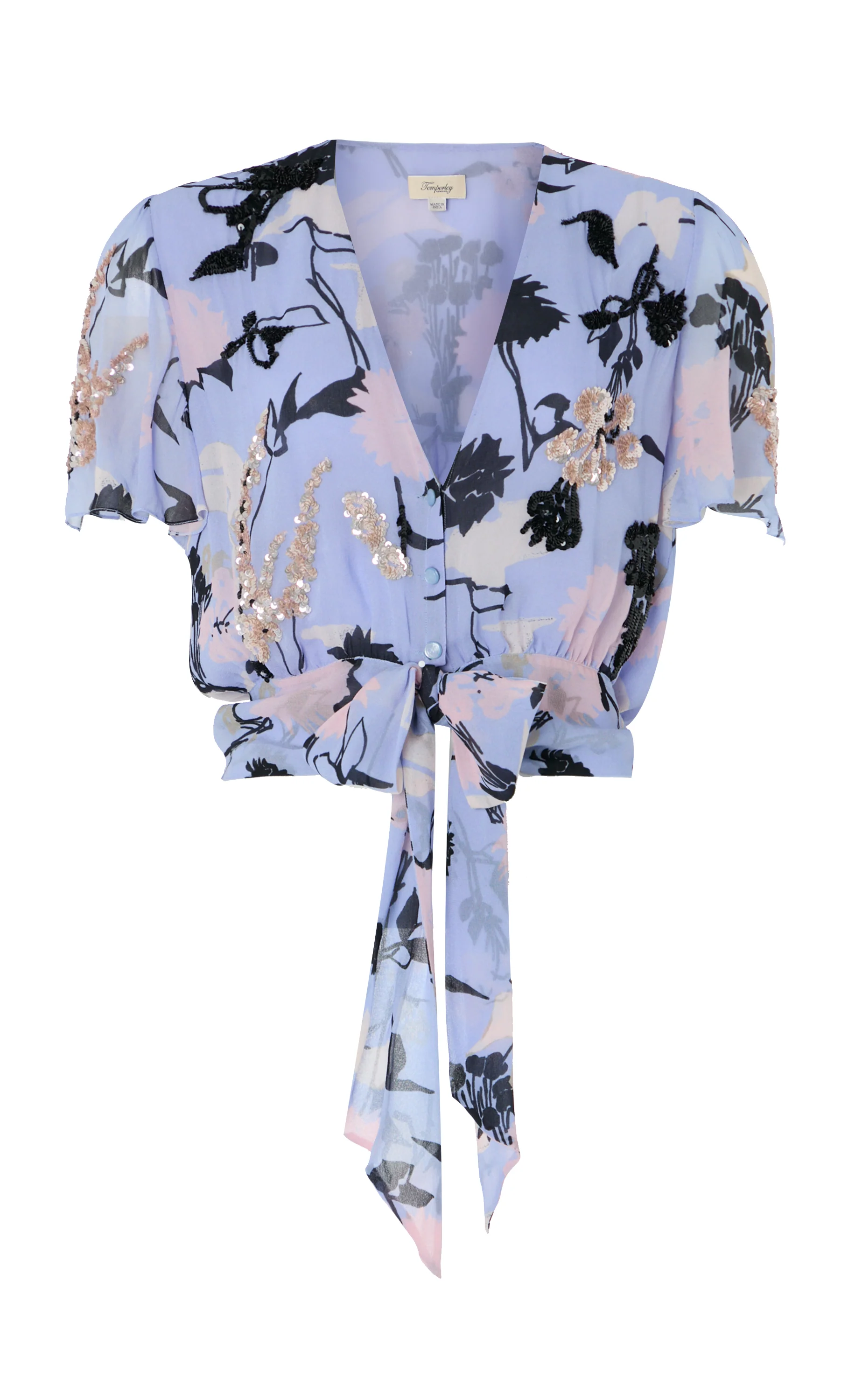 Maisie Blouse - Lavender Blue