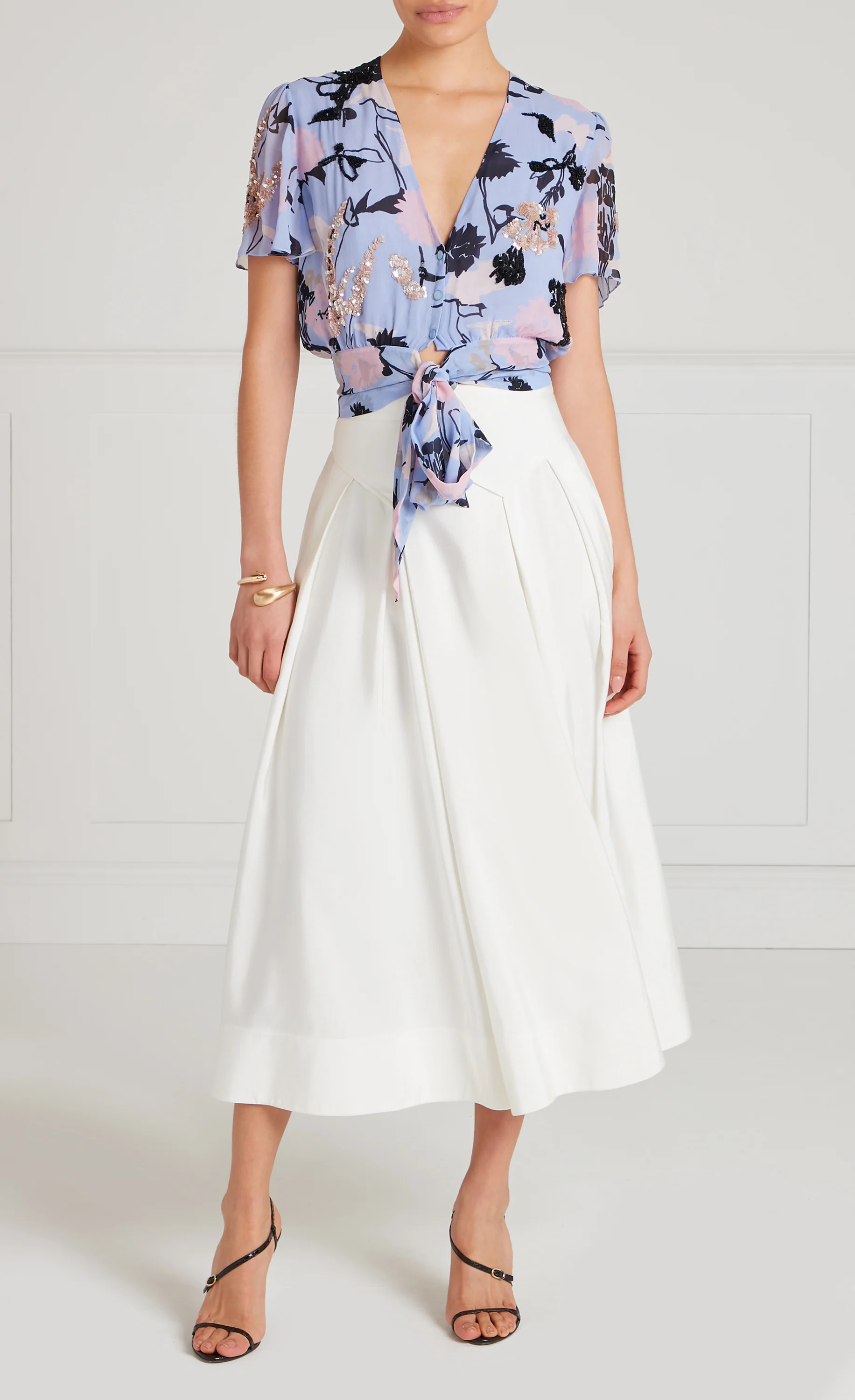 Maisie Blouse - Lavender Blue - Image 7