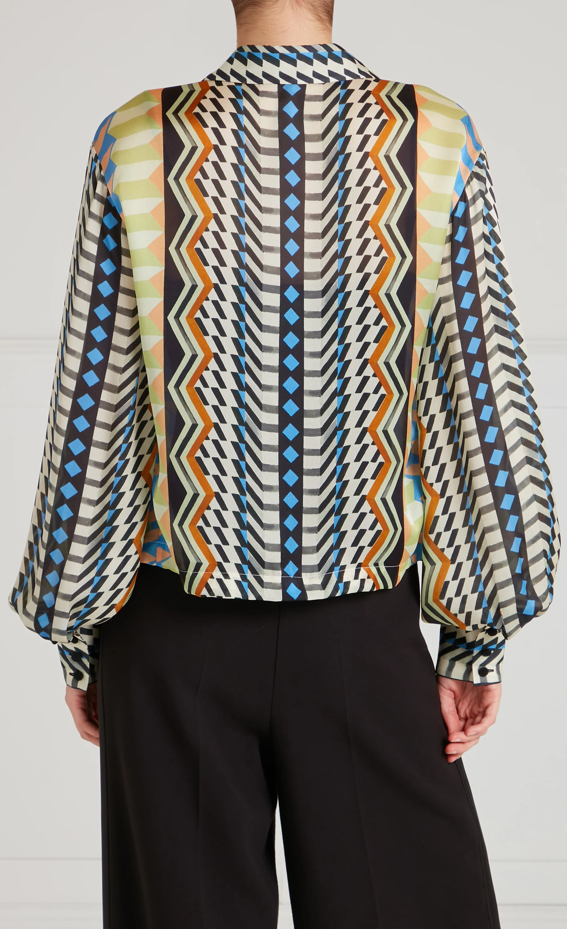 Meryl Shirt - Provence Blue Mix - Image 3