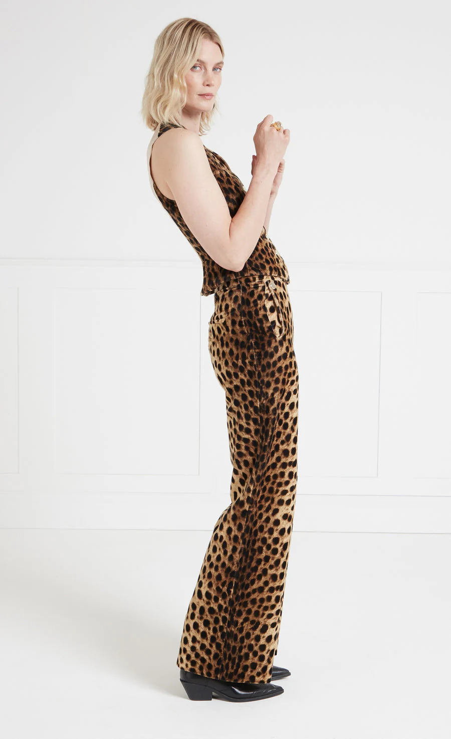 Nemera Trousers - Leopard Print - Image 3