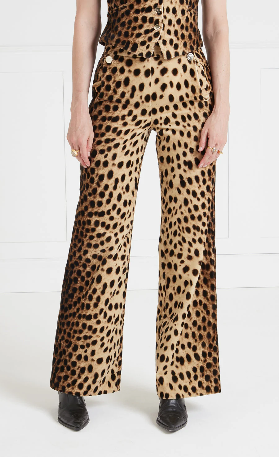 Nemera Trousers - Leopard Print - Image 4