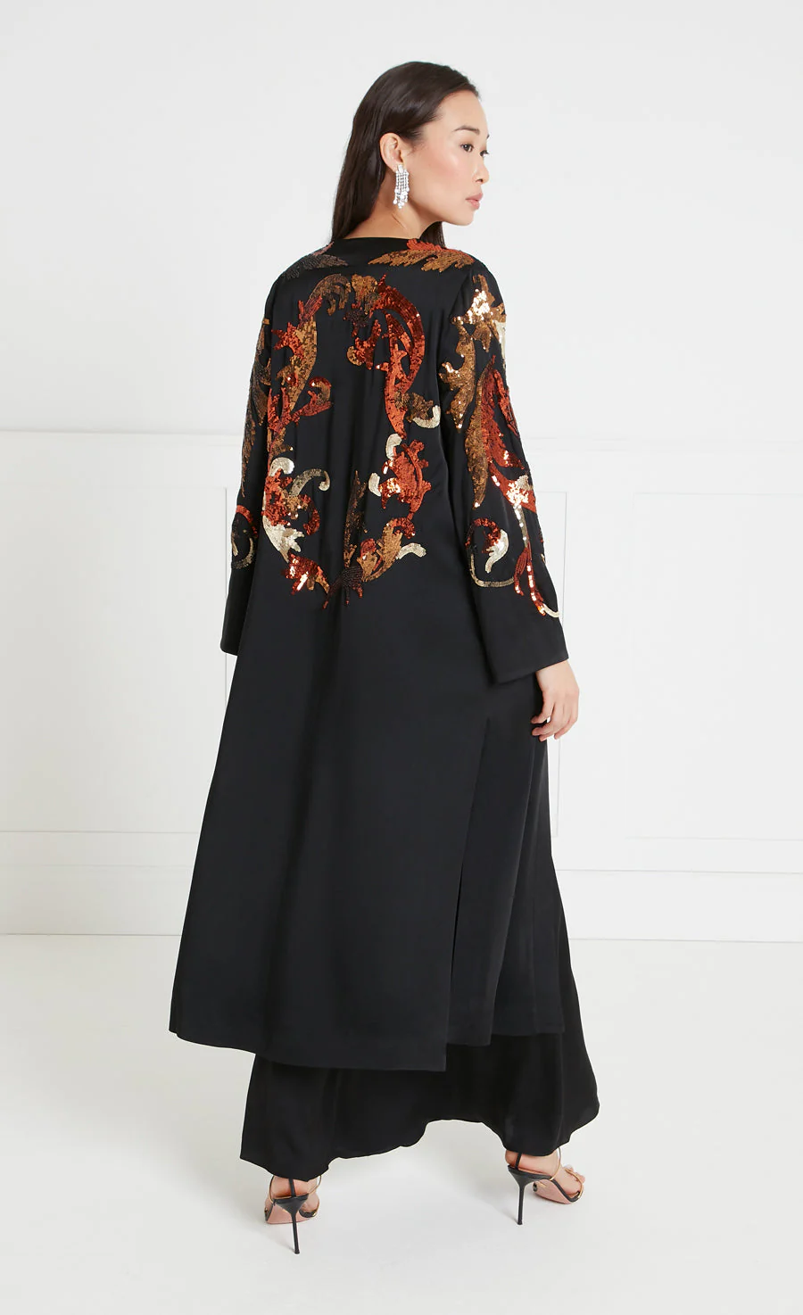 Novella Kimono - Black - Image 4