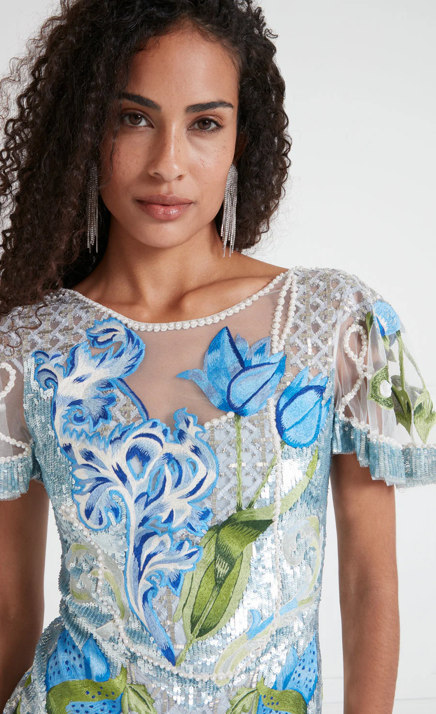 Ostuni Gown - Halogen Blue - Image 5