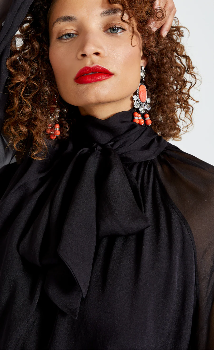 Quintette Blouse - Black - Image 6
