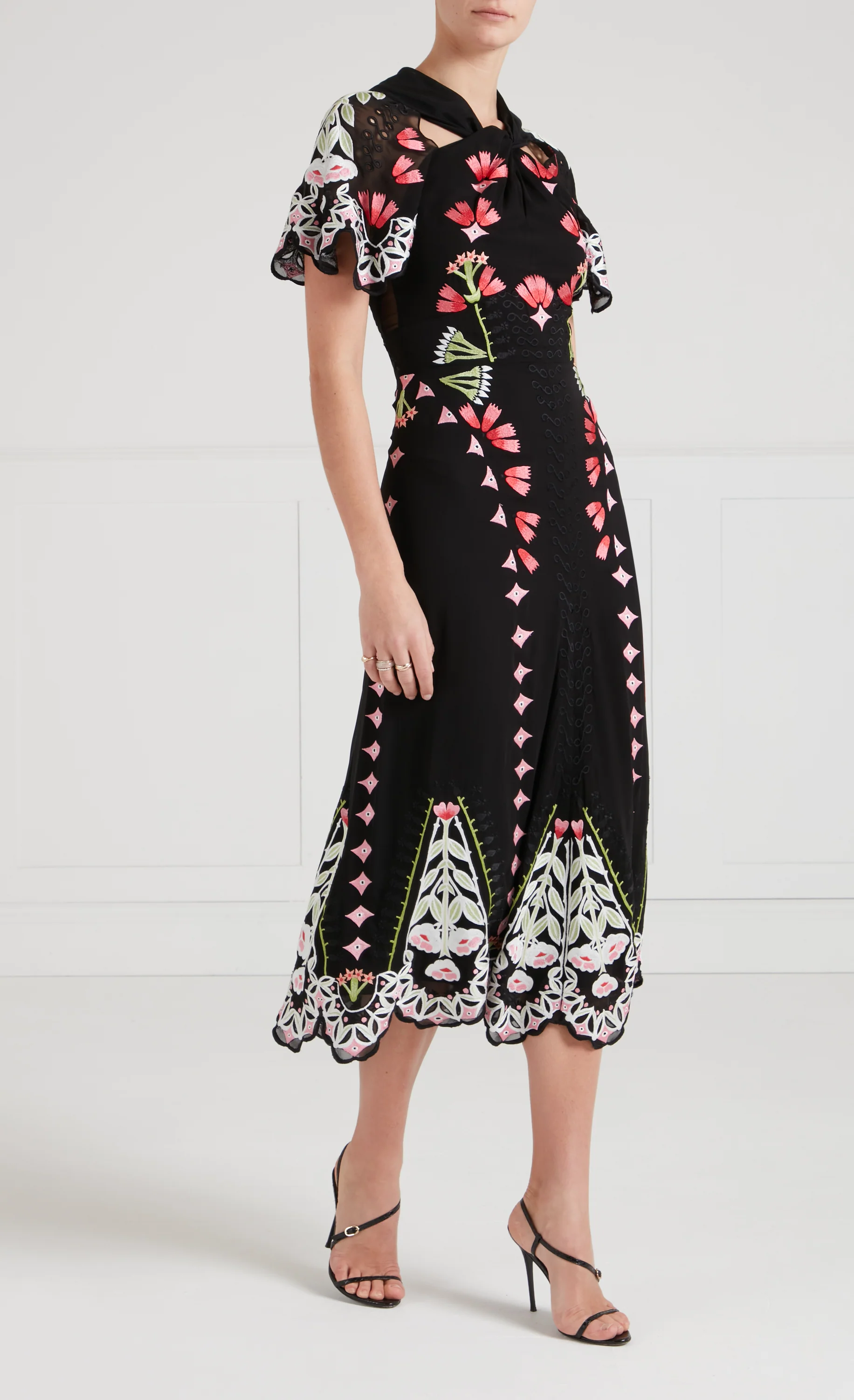 Rosalba Dress - Black - Image 4