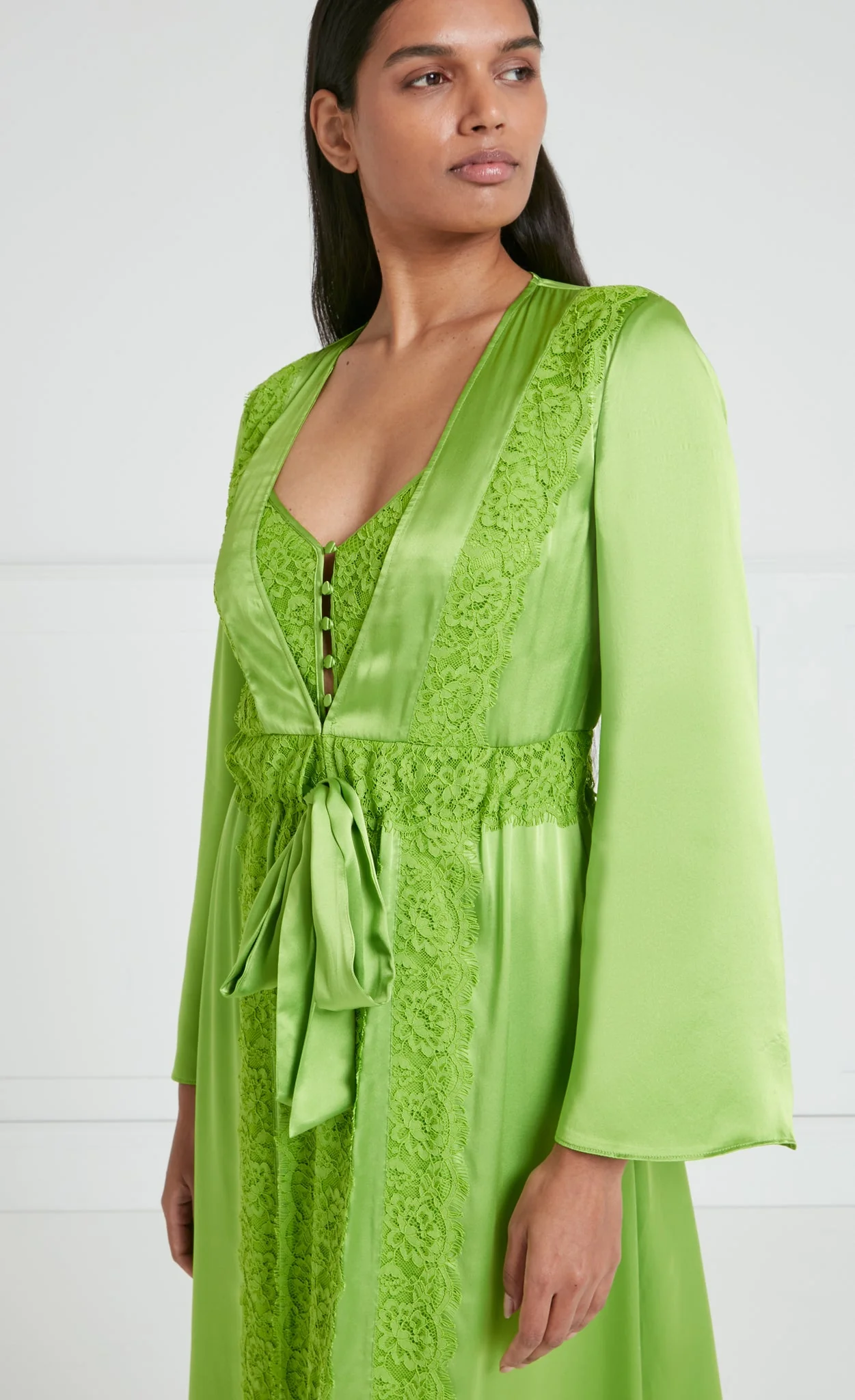 Thalia Robe - Green - Image 5