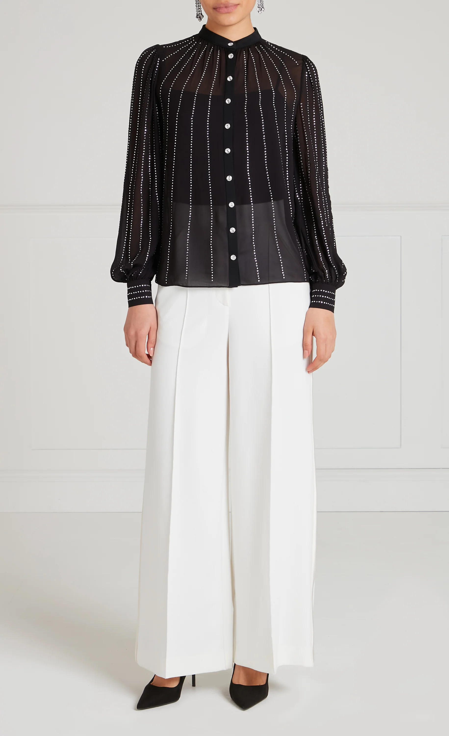 Villanelle Shirt - Black - Image 9