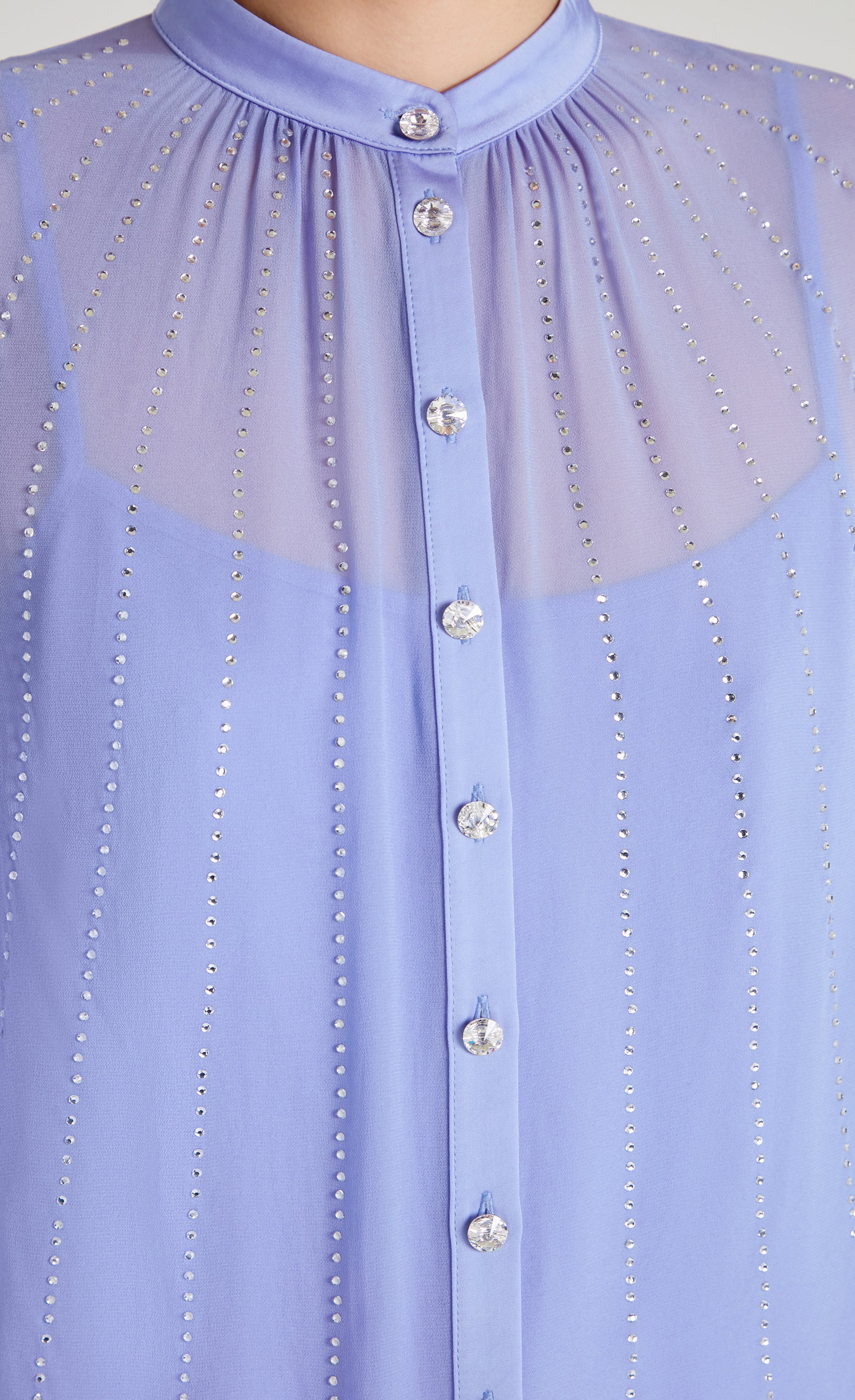 Villanelle Shirt - Lavender Blue - Image 5